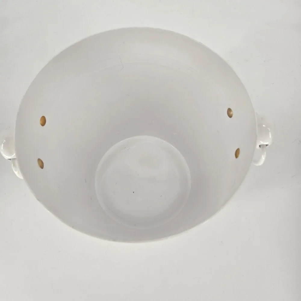G.H. Mumm Cordon Rouge Champagne Ice Bucket White‎ Metal Barware France
